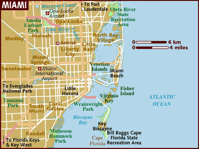 USA – Miami – Información turistica y guia de viaje de la ciudad de Miami